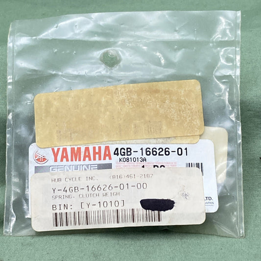 NEW GENUINE YAMAHA 4GB-16626-01 Spring, Clutch Wt 1