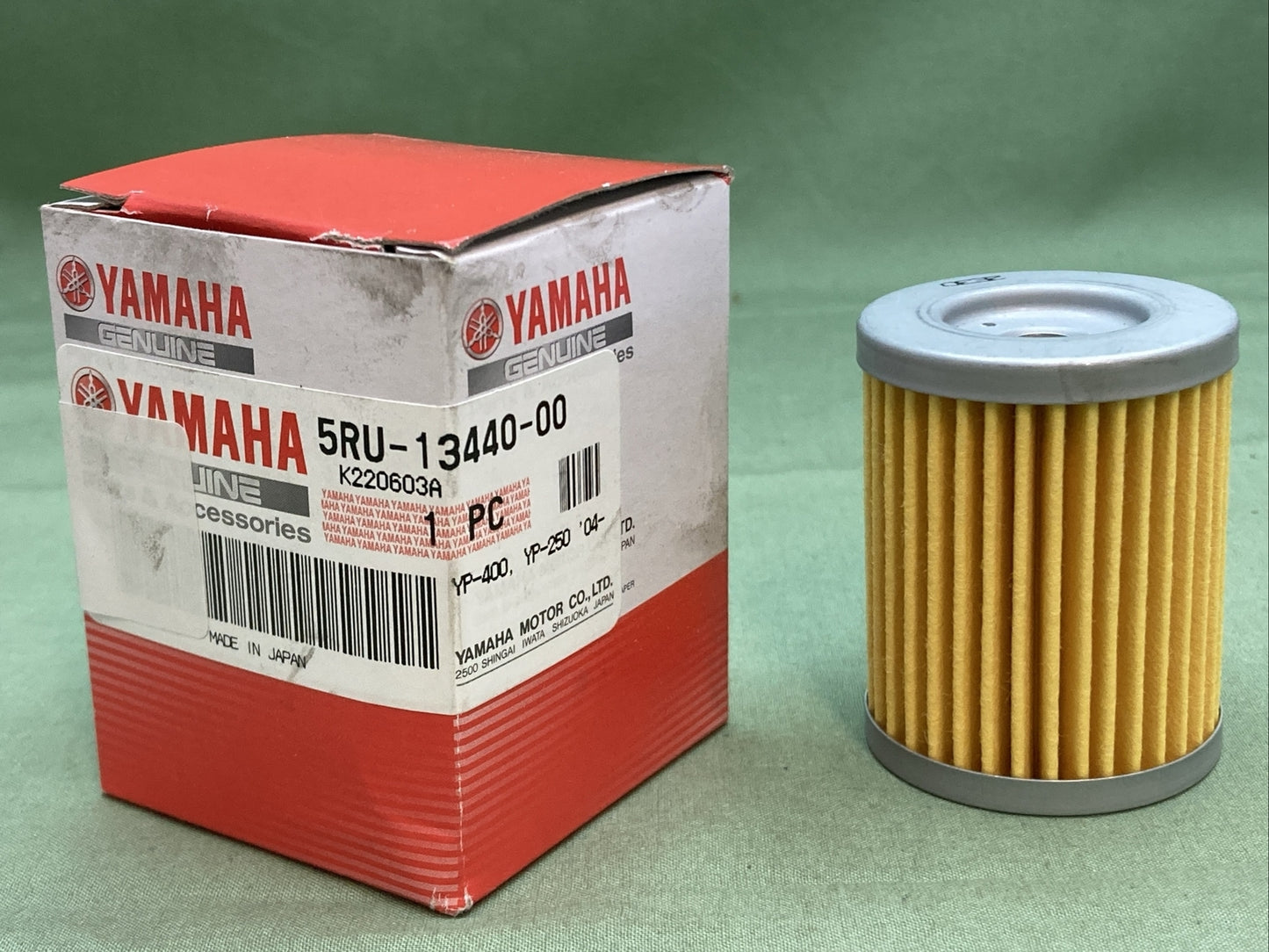 NEW GENUINE YAMAHA 5RU-13440-00 OIL CLEANER FILTER