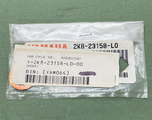 NEW GENUINE YAMAHA 2K8-23158-L0 FRONT FORK GASKET