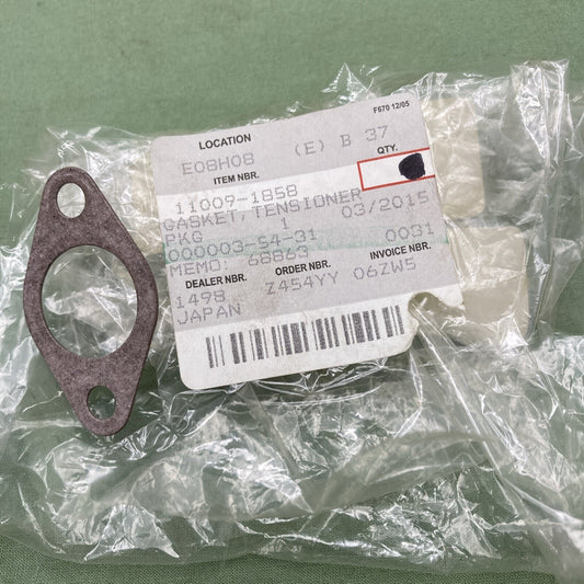 QTY 2 NEW GENUINE KAWASAKI 11009-1858 Gasket, Tensioner