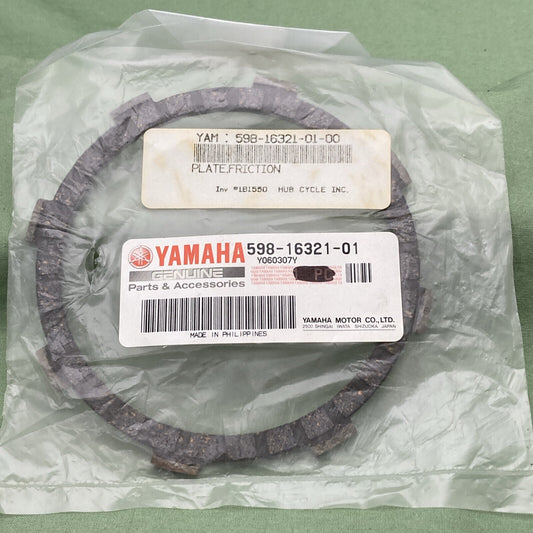NEW GENUINE YAMAHA 598-16321-01 CLUTCH Plate, Friction
