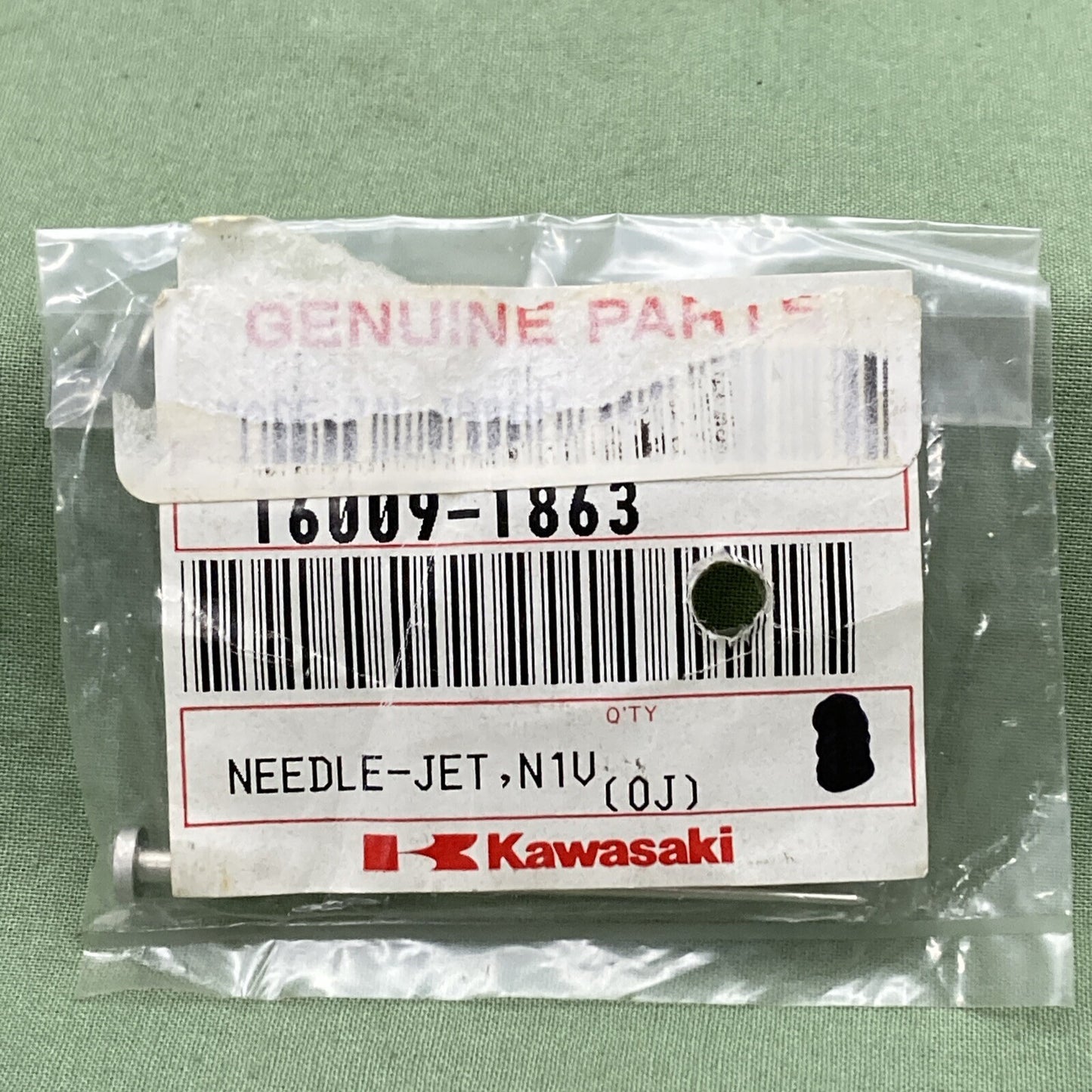NEW GENUINE KAWASAKI 16009-1863 CARBURETOR PARTS Needle - Jet, N1VV