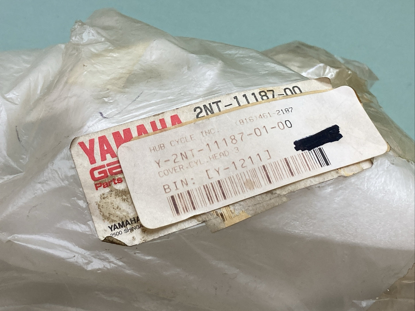 NEW GENUINE YAMAHA 2GV-87 / 2NT-11187-01 COVER, CYLINDER HEAD SIDE 3