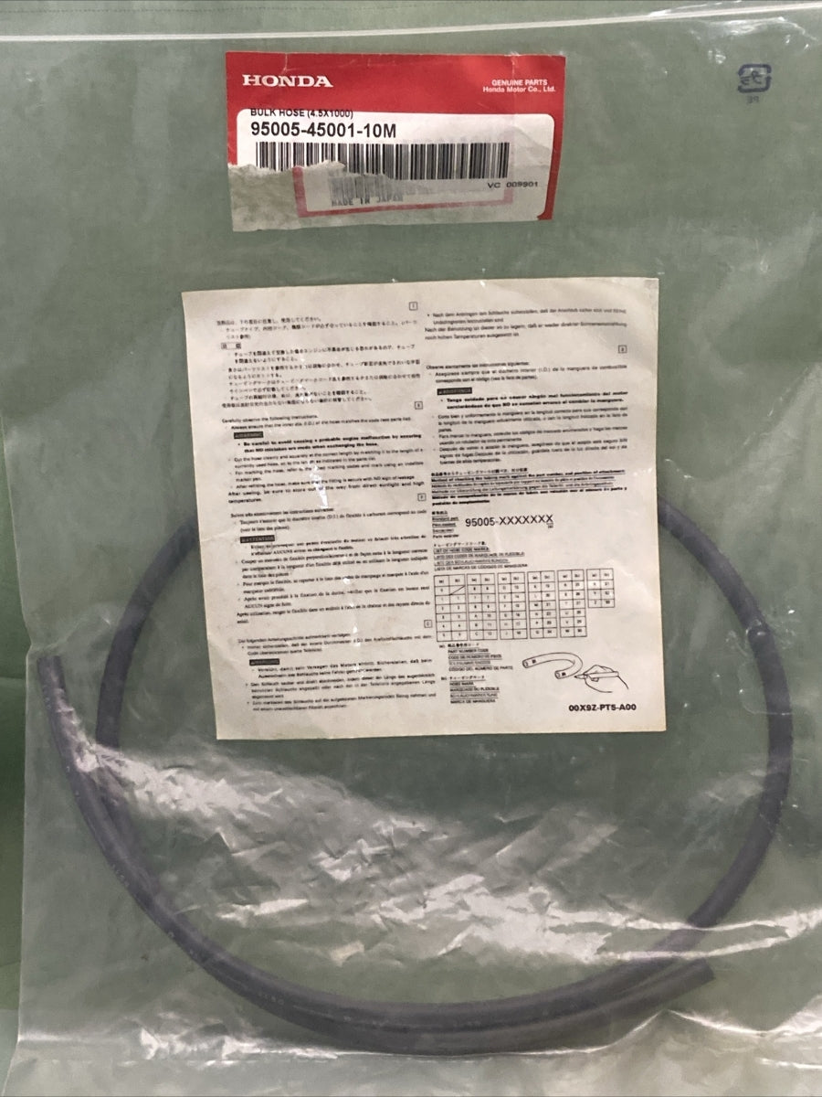 NEW GENUINE HONDA 95005-45001-10M VACUUM BULK HOSE