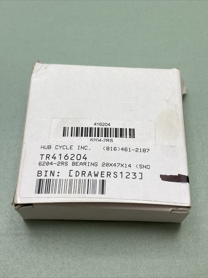 NEW 416204/6204-2RS BEARING 20X47X14