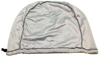 NEW GENUINE GMAX HELMET SILVER FLEECE LINED W/ DRAWSTRING CLOSURE