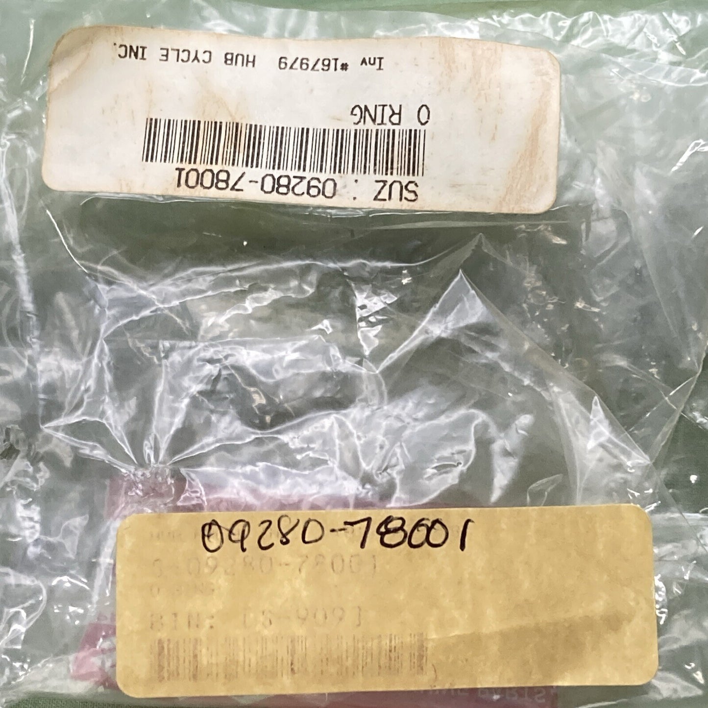 NEW GENUINE SUZUKI 09280-78001 SECONDARY DRIVE GEAR O Ring (D:3.5, ID:73.5)