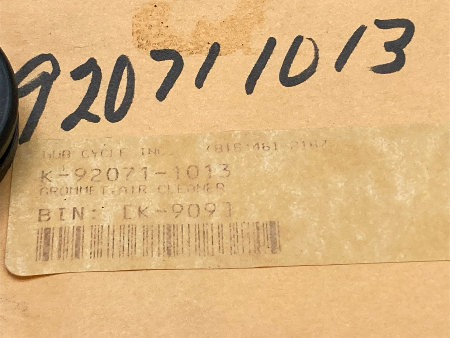 NEW KAWASAKI 92071-1013 GROMMET, AIR CLEANER