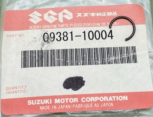 QTY 4 NEW GENUINE SUZUKI 09381-10004 CYLINDER HEAD Ring, Valve Guide