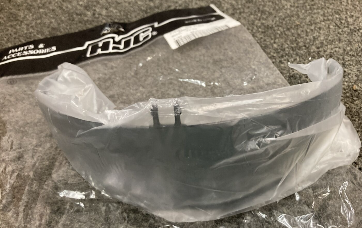 NEW GENUINE HJC HHJV5G1001300 HELMET SUN VISOR HJ-05 DARK SMOKE