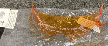 NEW LS2 HH566 02-298 HELMET VISOR INNER SHIELD AMBER ORANGE