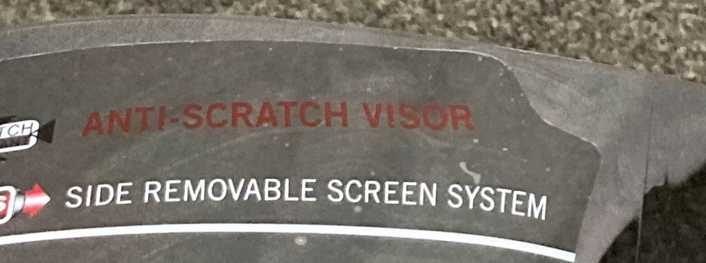 NEW LS2 02-162 HELMET VISOR FACE SHIELD ANTI-SCRATCH CHROME OF569