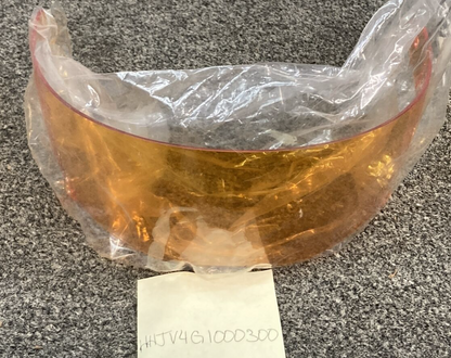 NEW HJC HHJV4G1000300 HELMET SUN VISOR SHIELD AMBER ORANGE HJ-V4