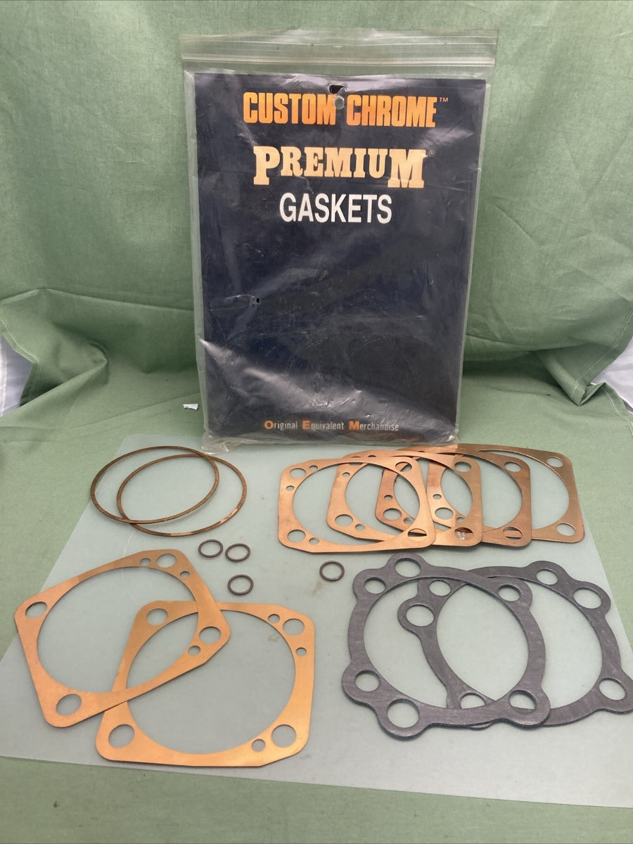 NEW GENUINE CUSTOM CHROME 54-610 MULTI-PART CYLINDER GASKET KIT