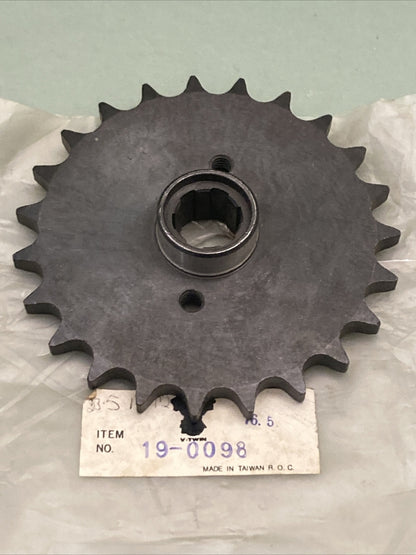 NEW GENUINE V TWIN 19-0098 23 TOOTH TRANSMISSION SPROCKET FOR HARLEY DAVIDSON
