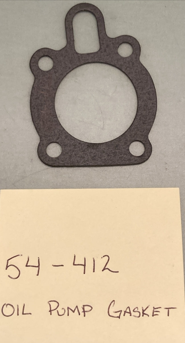 NEW REPLACES CUSTOM CHROME 54-412 OIL PUMP GASKET