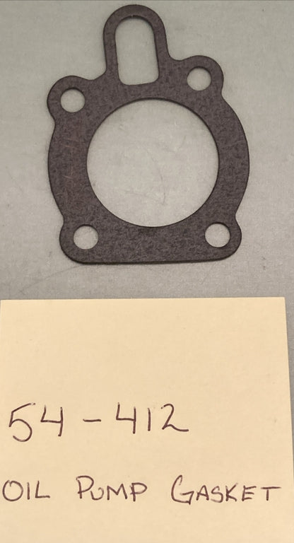 NEW REPLACES CUSTOM CHROME 54-412 OIL PUMP GASKET