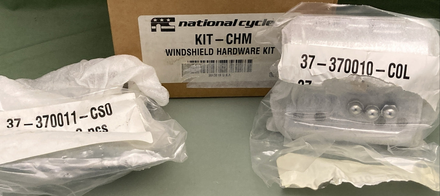 NEW GENUINE NATIONAL CYCLE KIT-CHM WINDSHIELD HARDWARE KIT