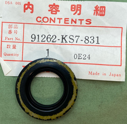 NEW GENUINE HONDA 91262-KS7-831 DUST SEAL (22X30X5)