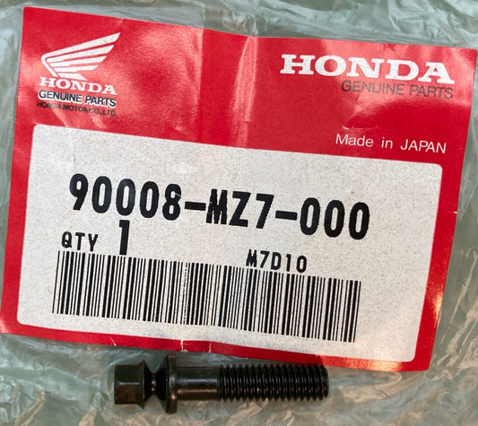 NEW GENUINE HONDA 90008-MZ7-000 BOLT (6MM)