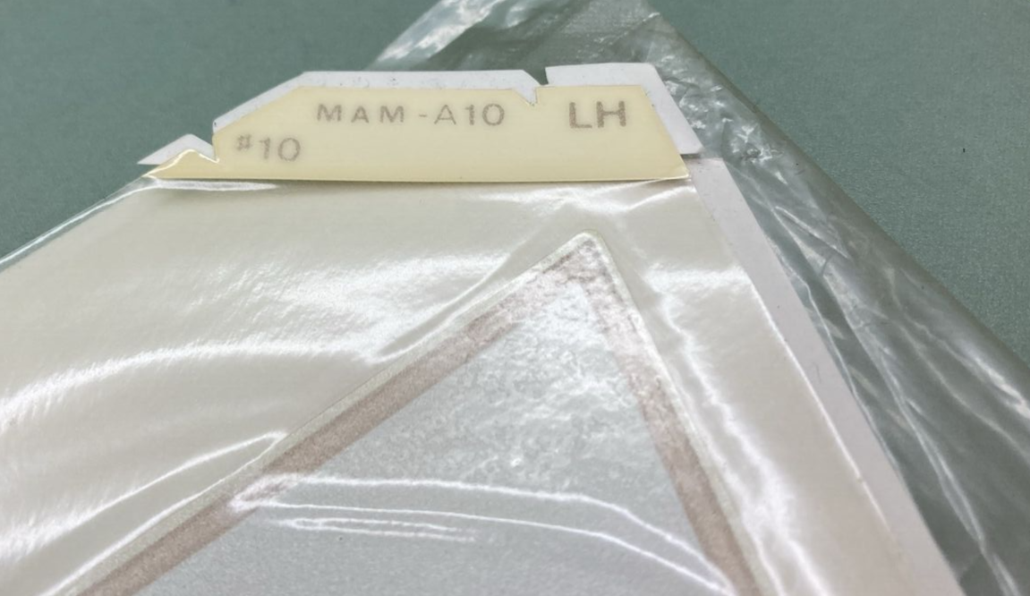 NEW GENUINE HONDA 87118-MAM-A10ZA Stripe, Left Saddlebag (Glacier White Pearl)