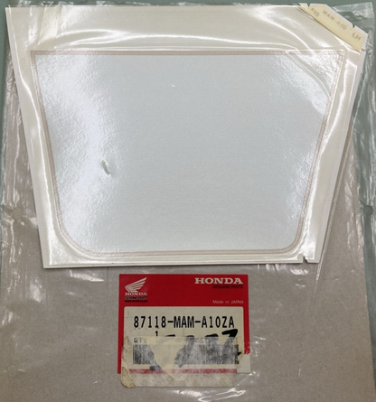 NEW GENUINE HONDA 87118-MAM-A10ZA Stripe, Left Saddlebag (Glacier White Pearl)