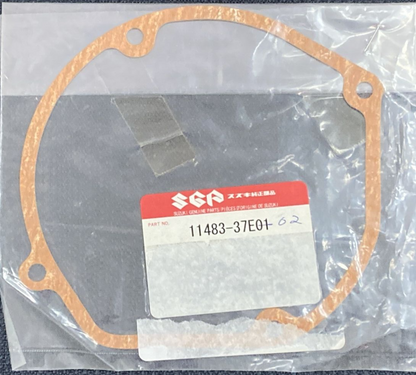 NEW GENUINE SUZUKI 11483-37E01 MAGNETO GASKET CRANKCASE WATER PUMP   RM250