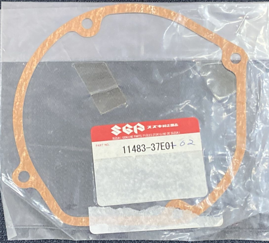 NEW GENUINE SUZUKI 11483-37E01 MAGNETO GASKET CRANKCASE WATER PUMP   RM250