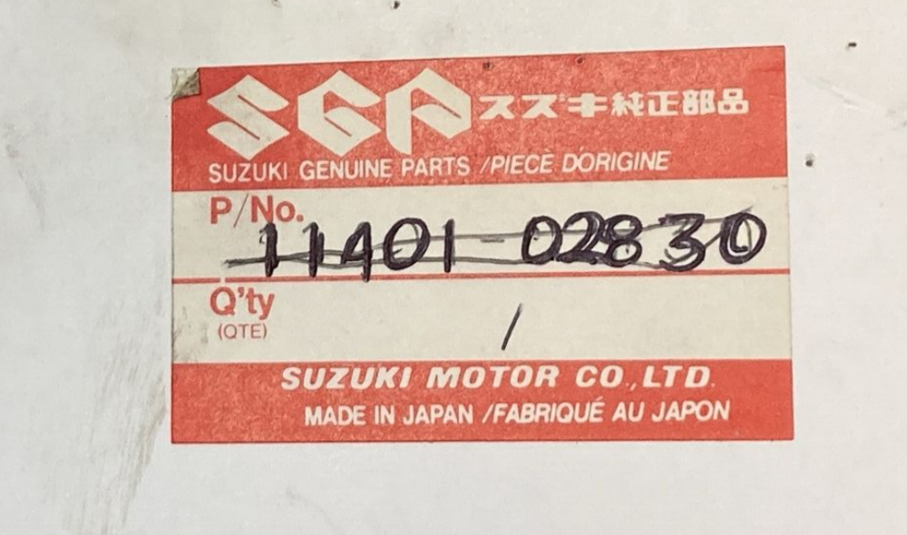 NEW GENUINE SUZUKI 11401-02830 GASKET SET