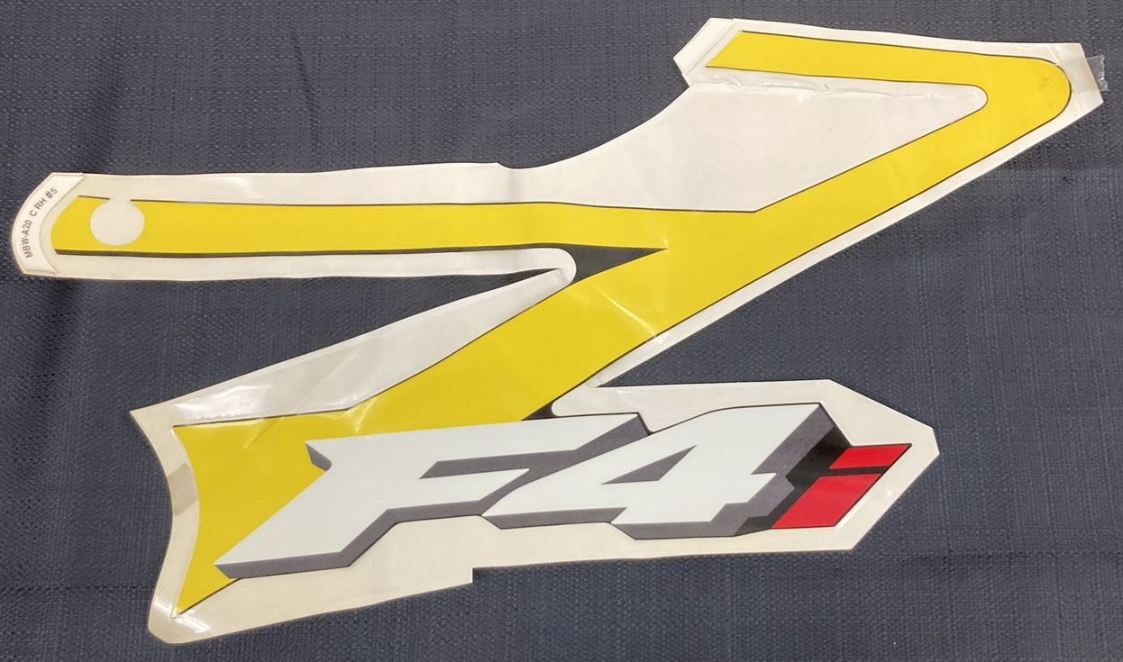 NEW GENUINE HONDA 64308-MBW-A20ZB  STRIPE C, L. COWL (LOWER) (TYPE5) YELLOW