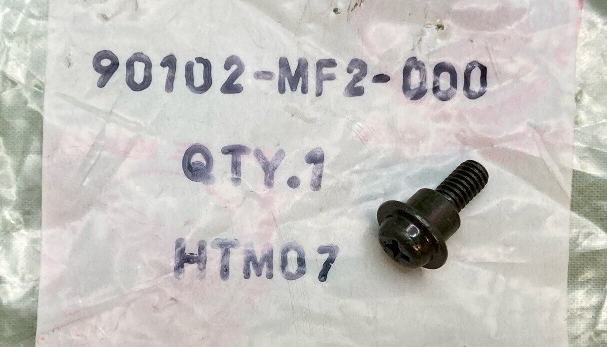 NEW GENUINE HONDA 90102-MF2-000 SCREW, WINDSCREEN SETTING
