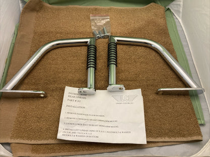 NEW GENUINE LINDBY 190067 REAR LINBARS FOR '96-'17 HARLEY SOFTAIL