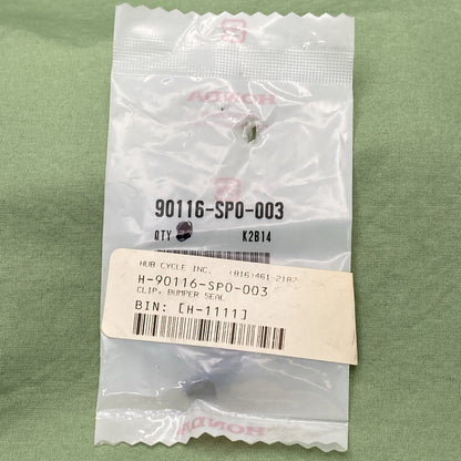 NEW GENUINE HONDA 90116-SP0-003 LOWER COWL Clip, Bumper Seal