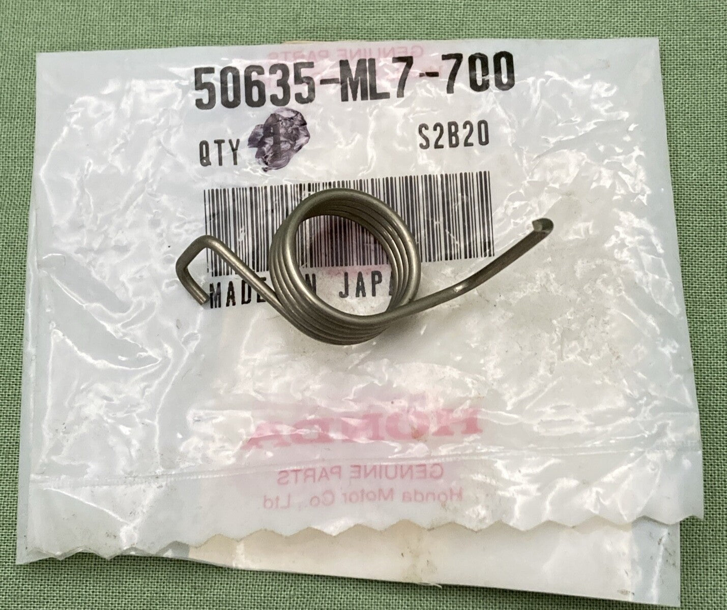 NEW GENUINE HONDA 50635-ML7-700 STEP Spring, R.
