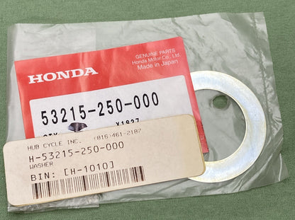 QTY 2 NEW GENUINE HONDA 53215-250-000 STEERING STEM WASHER