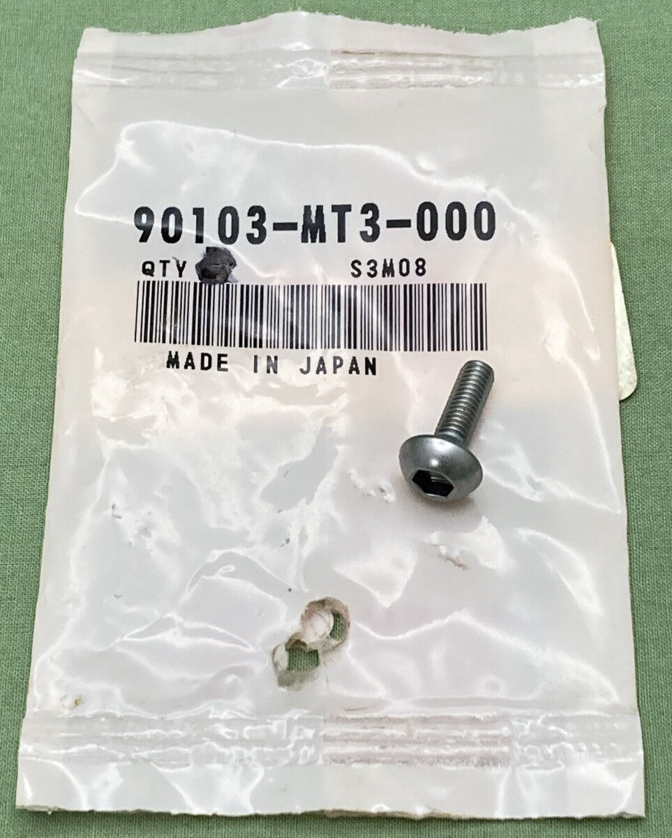 QTY 5 NEW GENUINE HONDA 90103-MT3-000 COWL Screw, Truss (5X16)