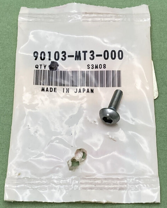 QTY 5 NEW GENUINE HONDA 90103-MT3-000 COWL Screw, Truss (5X16)