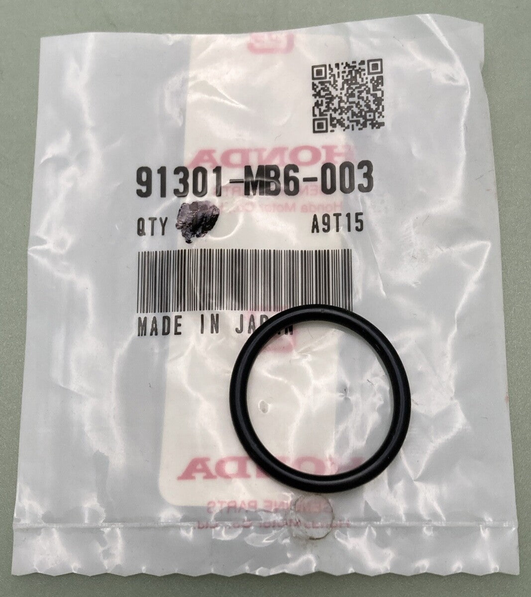 NEW GENUINE HONDA 91301-MB6-003 THERMOSTAT WATER PIPE O-RING (21.9X2.3)