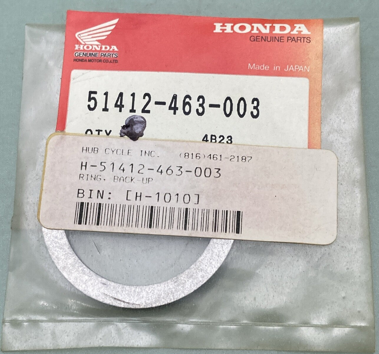 NEW GENUINE HONDA 51412-463-003 FRONT FORK Ring, Back - Up