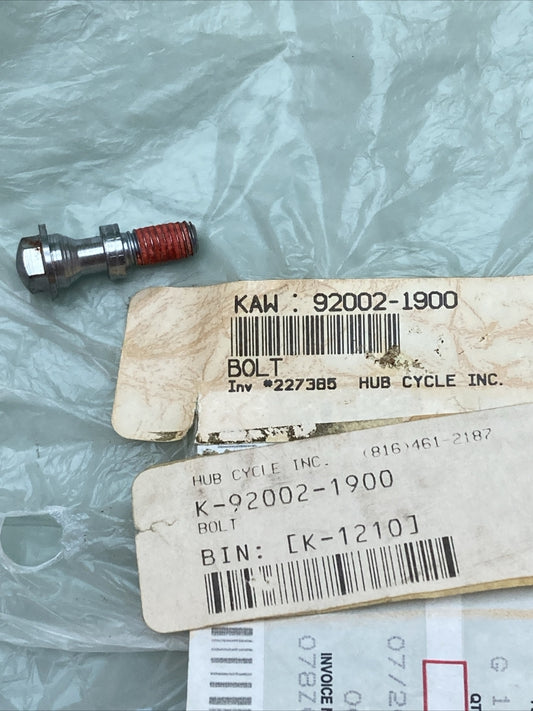 NEW REPLACES KAWASAKI 92002-1900 BOLT
