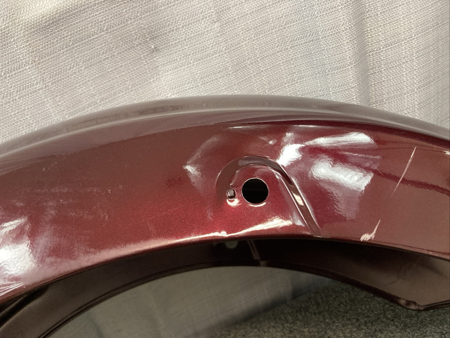 NEW GENUINE YAMAHA 2UJ-21610-00-PD REAR FENDER COMP DARK RED XV250 07-09