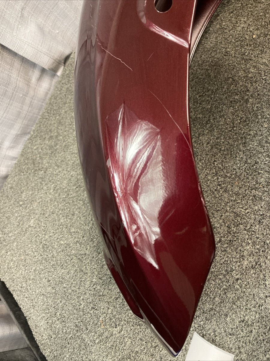 NEW GENUINE YAMAHA 2UJ-21610-00-PD REAR FENDER COMP DARK RED XV250 07-09