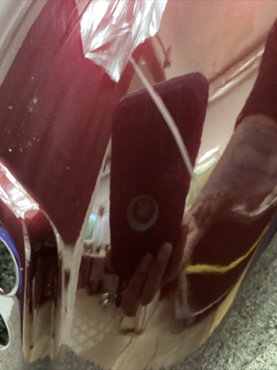 NEW GENUINE YAMAHA 2UJ-21610-00-PD REAR FENDER COMP DARK RED XV250 07-09