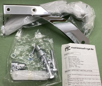 NEW GENUINE NATIONAL CYCLE KIT-BC HONDA VT750