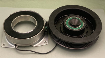 NEW GENUINE CLIMATECH KA1410 Poly 6 A/C Clutch 12V Single Wire with Diode
