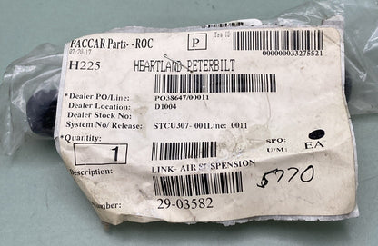 NEW GENUINE PETERBILT 29-03582 Air Suspension Link