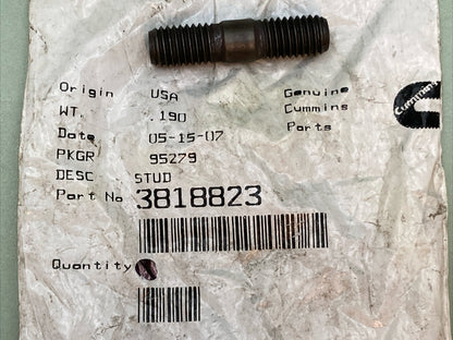NEW GENUINE CUMMINS 3818823 Exhaust Manifold Turbo Mounting Stud