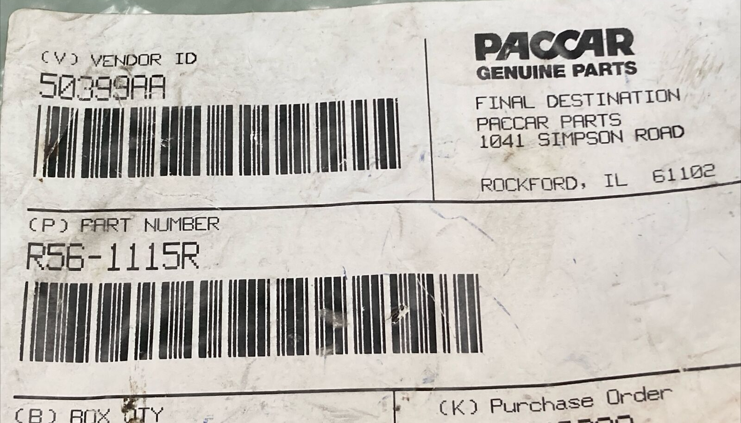 NEW GENUINE PACCAR R56-1115R RH DOOR LATCH W/ BYPASS