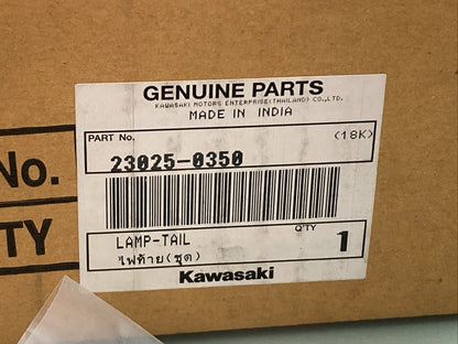 NEW GENUINE KAWASAKI 23025-0350 LAMP, TAIL