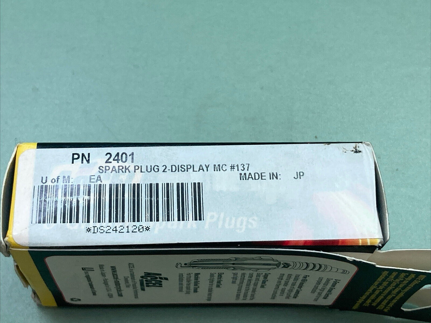 QTY 2 NEW ACCEL 2401 U-GROOVE SPARK PLUGS
